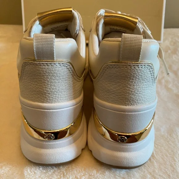 Michael Kors Katrina Floral Print Signature Logo Trainer - Picture 7 of 10